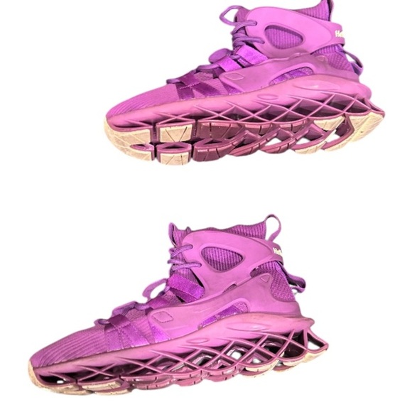 Hello Mr Lin Purple Blade Shoes Running/Walking, (NO SIZE TAG) Size 9. Preowned - Picture 7 of 10